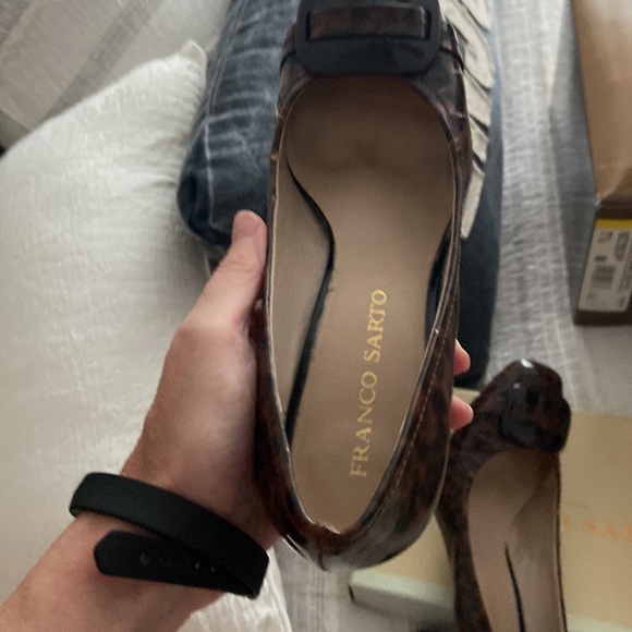 Franco Sarto Leopard Patent Leather heels - 7/12. Classic yet sexy and STUNNING! - Picture 9 of 12